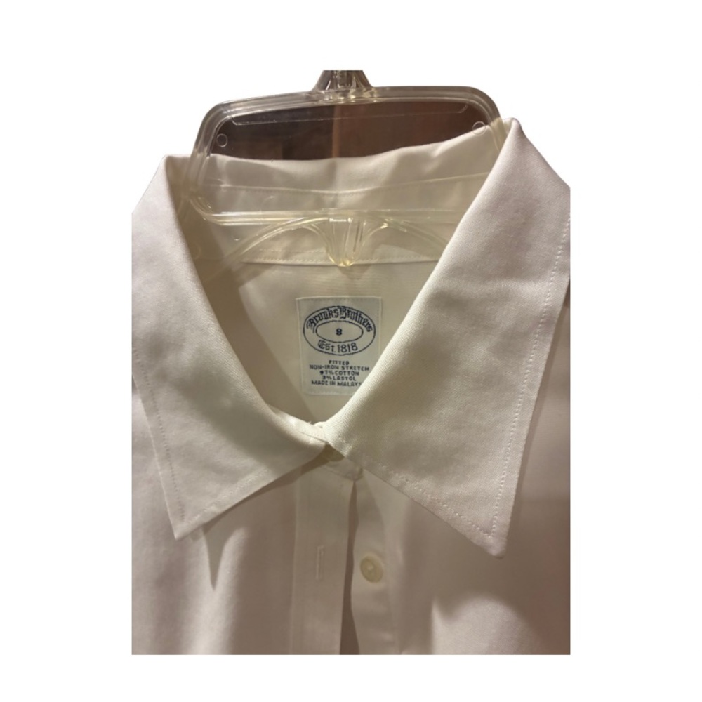 Brooks Brothers Cream Dress Shirt - Picture 2 of 3